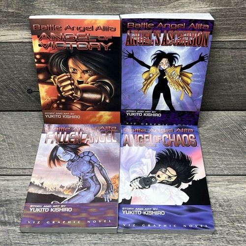 Battle Angel Alita Manga Bände 4 / 7 / 8 / 9 Taschenbuch Yukito Kishi VIZ Media