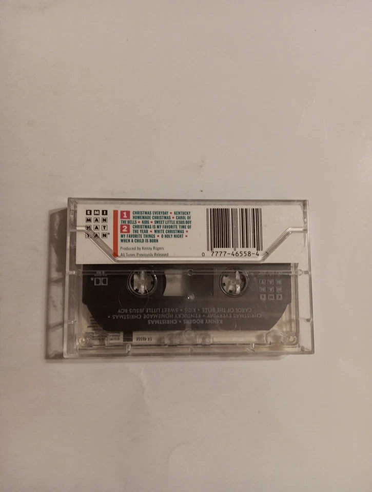 Kenny Rogers Christmas Cassette Tape Holiday Music Foto 2 de 4