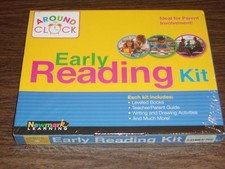 NIB Around The Clock Early Reading Kit Newmark Learning Kids