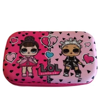 LOL Surprise 'Lets Be Friends' Pencil Case Rectangular Zipped Back To School