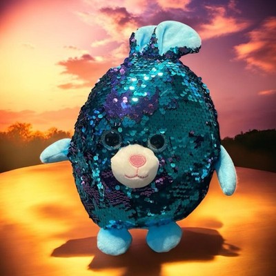 Ways To Celebrate Easter Bunny Plush Sequin Reversible Stuffed Animal 12'' Rabbit