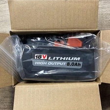 18V 8.0AH Battery For Milwaukee M18 18V Lithium-ion Extended Capacity 48-11-1860