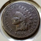 1885 Indian Head Cent - VG **Semi-Key: 11,765,384 Minted** (Lot #2)