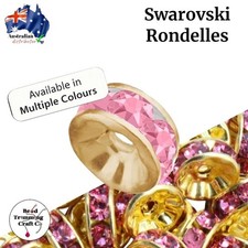 Swarovski Rondelle Round 10mm 6 Pieces per pack