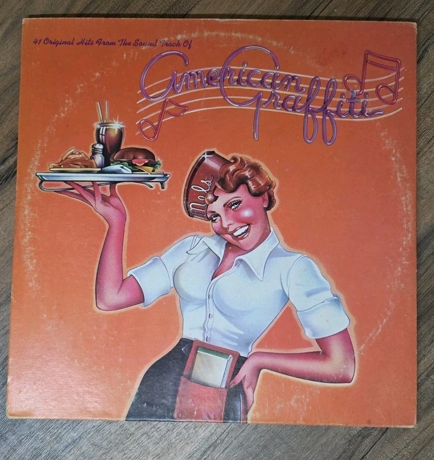 American Graffiti - Soundtrack 41 Original Hits - Vinyl 2xLP 1973 MCA EX/EX Foto 2 de 4