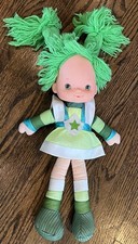 Vintage Rainbow Brite PATTY O'GREEN 15  Plush Doll Hallmark 1983 Purple 80's