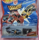Hot Wheels CRASHERS Demo Mission 1998 Mattel Vintage Silver Car New