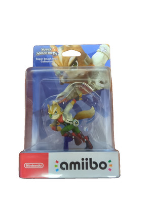 Brand New - Nintendo - Amiibo - Super Smash Bros - Fox #6 EU Import