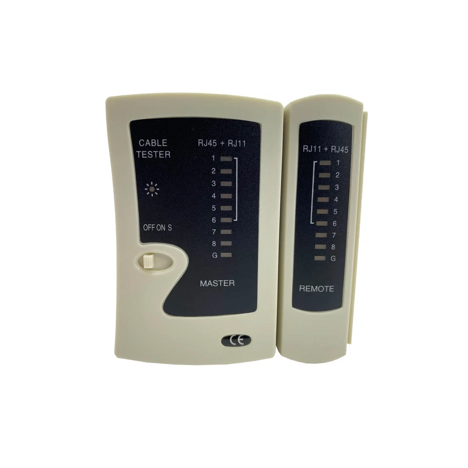 Netzwerktester Kabeltester Leitungstester ISDN LAN DSL RJ11/12/45 Cat.3/5/6/7 - Bild 3 von 4