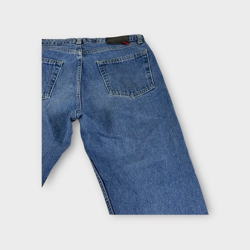 DKNY Medium Blue Straight Leg Light 100% Cotton Denim Jeans Men's 34 - Picture 9 of 11