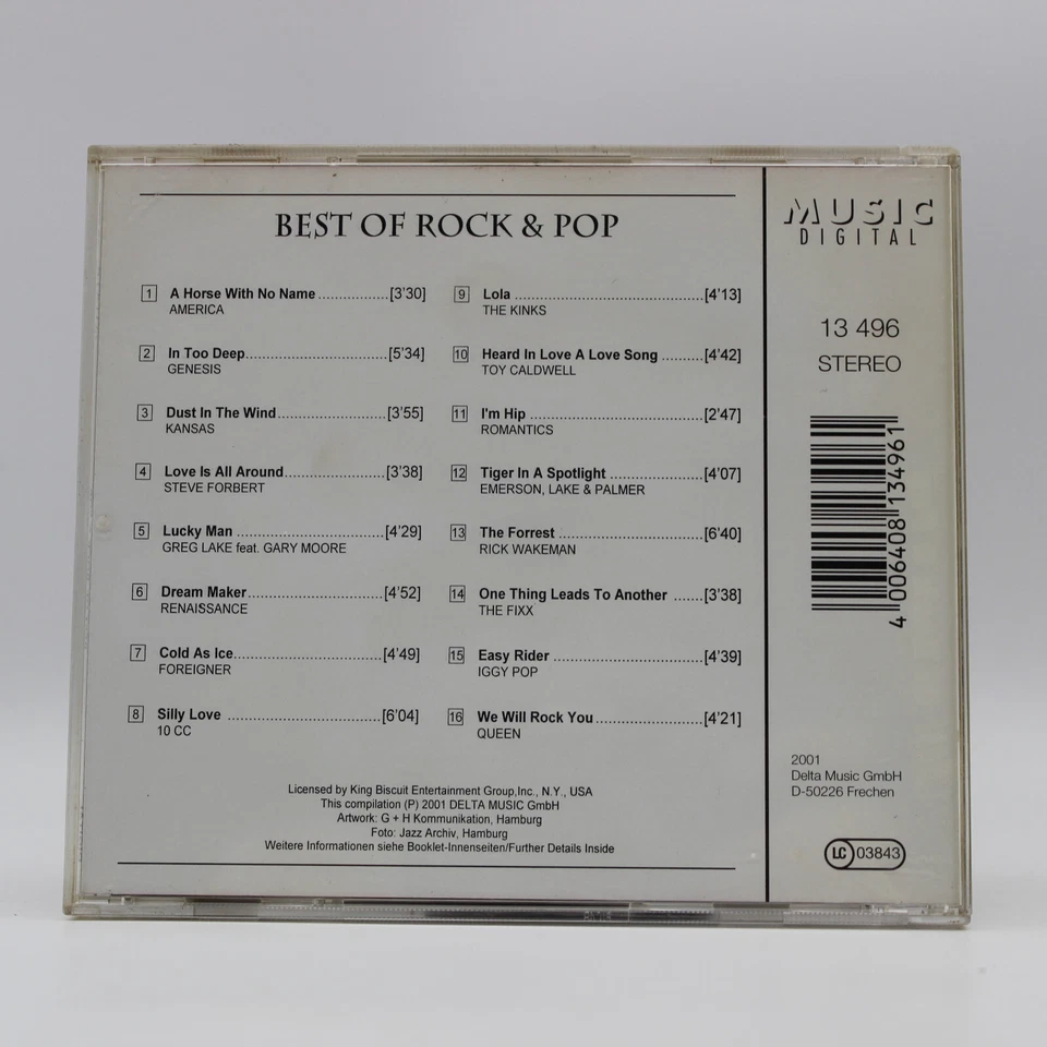 Musik CD | Best Of Rock & Pop | Disc poliert - Bild 2 von 2