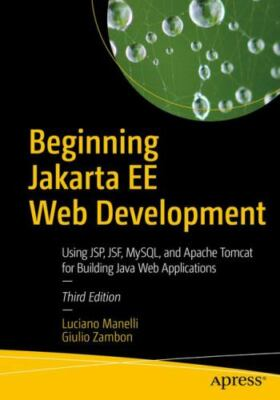 #ad Beginning Jakarta EE Web Development: Using JSP JSF MySQL and Apache Tomcat f $9.76