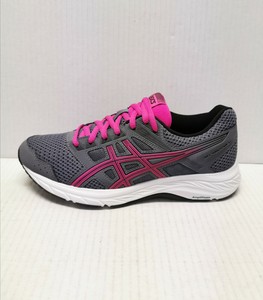 pink and gray asics