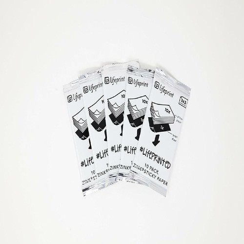 Paquete de 50 Papel fotográfico Lifeprint 2x3 pegajoso posterior peeling palo imágenes impresión - Imagen 6 de 12