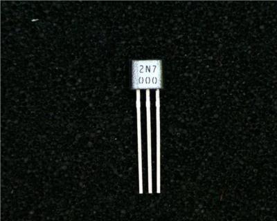 10 x Zetex 2N7000P N-Kanal schneller 1 MHz 10nS MOSFET Transistor 200mA 60V E-Line
