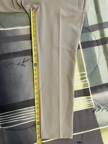 NWT: ADRIANNA PAPELL BI Stretch Kate Fit Pants Size 12 Color: Dove - Picture 8 of 21