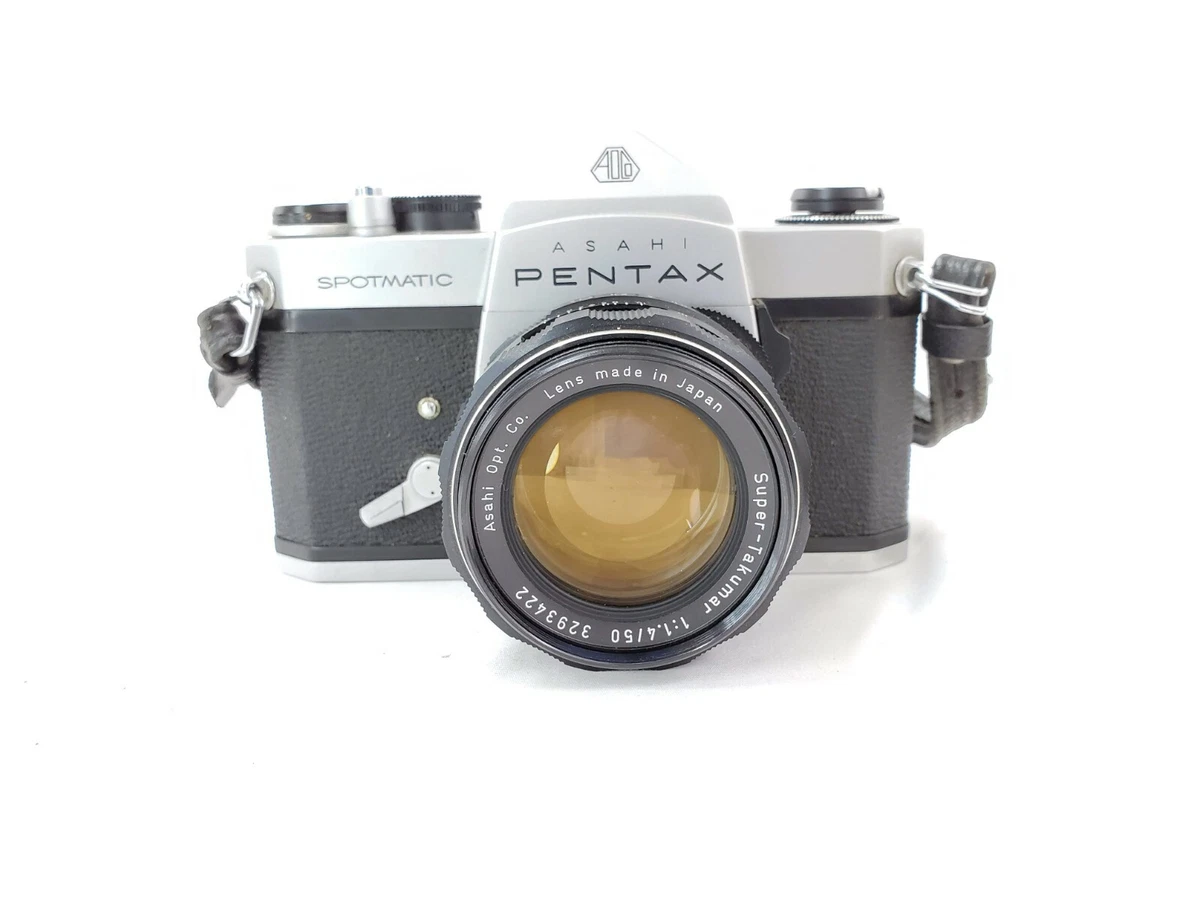 As-is】PENTAX SPOTMATIC SP w/ Super Takumar 50mm f1.4 from JAPAN