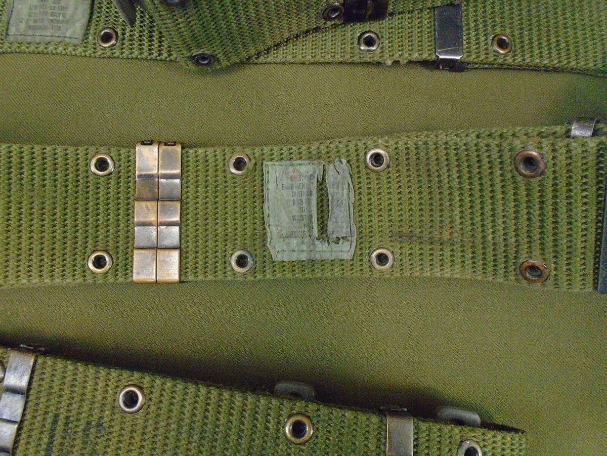 US Military LC-2 Individual Equipment Pistol Belt Large