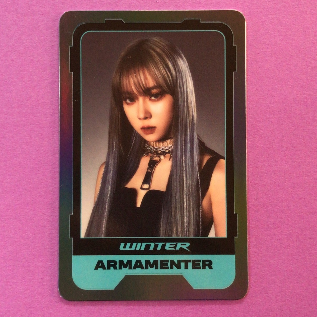 WINTER ARMAMENTER Aespa official photo card Girls Holo TCG KPOP