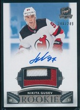 Nikita Gusev 2019-20 The Cup Patch Jersey RPA Auto RC 249