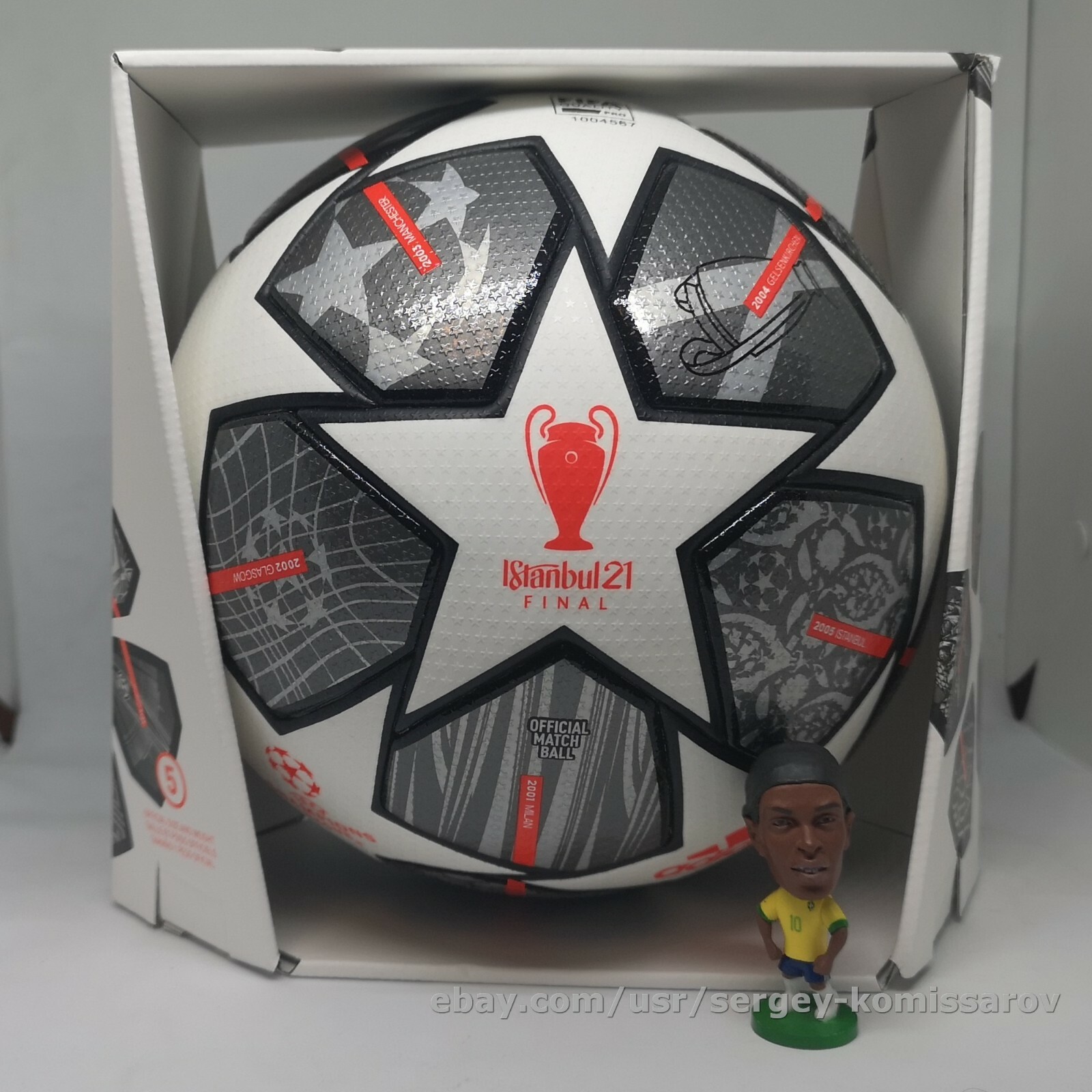 Adidas Champions League Istanbul 2021 Final Official Match Ball, GK3477,  size 5 | eBay
