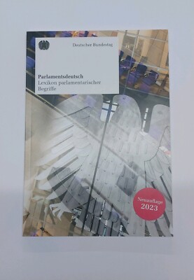 Parlamentsdeutsch, Lexikon parlamentarischer Begriffe
