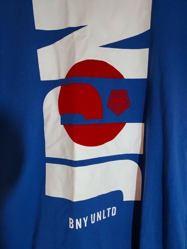 Unlimited Brand BNY UNLTD Short Sleeve Blue TShirt VGC - Picture 2 of 5