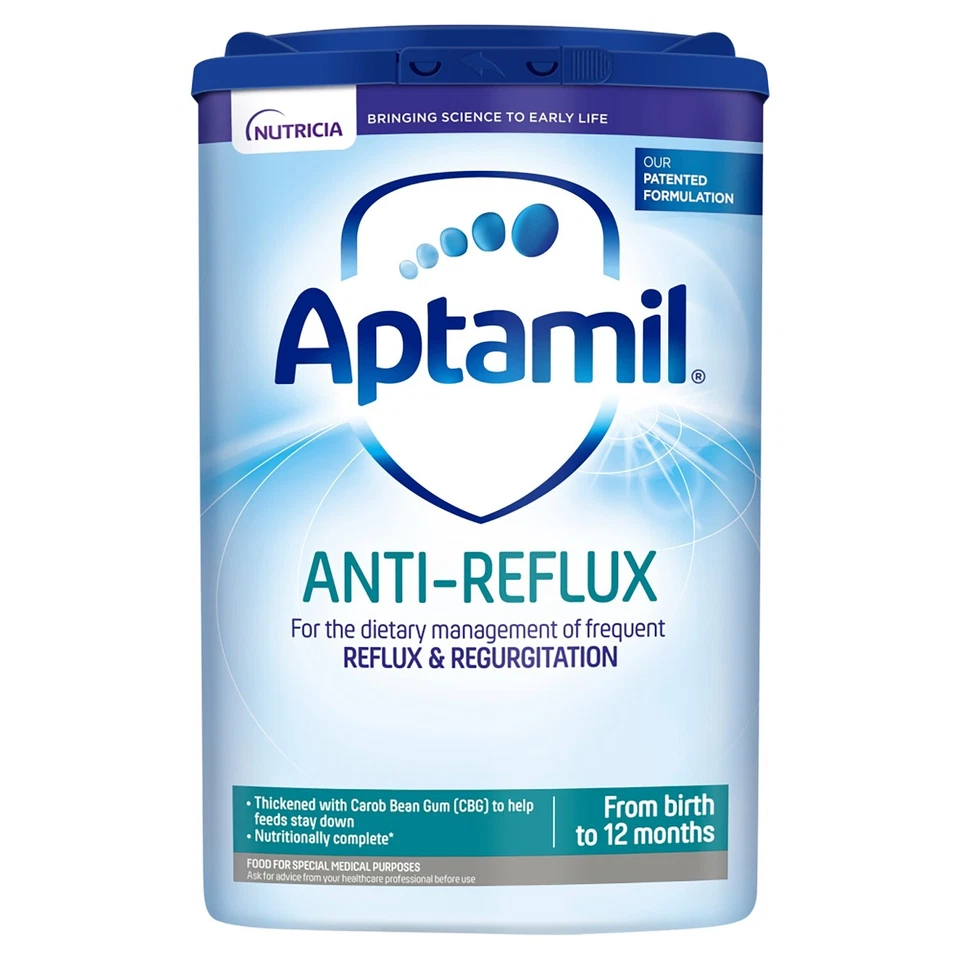 3 x 800g Aptamil 1 Anti-Reflux Baby Milk Formula From Birth - Image 2 of 4