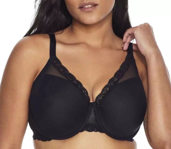 Feathers Full Figure Contour Bra in Freesia - Busted Bra Shop