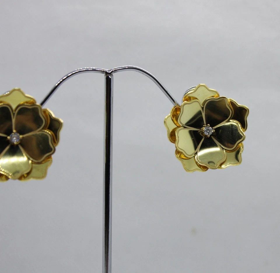 ORECCHINI ARGENTO DONNA CAMELIA DORATI MM 29 EXPLOIT - Immagine 3 di 4