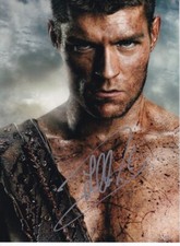 LIAM MCINTYRE signed Autogramm 20x30cm SPARTACUS in Person autograph COA