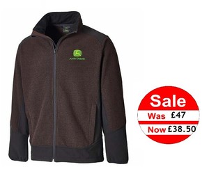 john deere fleece jacket