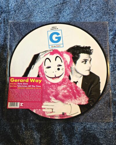 Gerard Way - Zero Zero/Television All The Time - Rare Picture Disc Vinyl - /5000