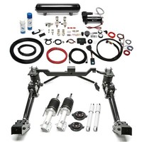 TA Technix Luftfahrwerk Airmanagement FüR VW Caddy I 1979-1987 19L Tank Schwarz