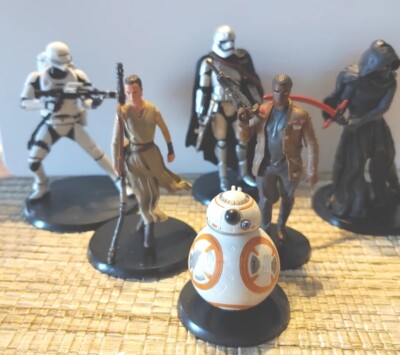 DISNEY Star Wars  The Force Awakens  6Pc Figurine Playset