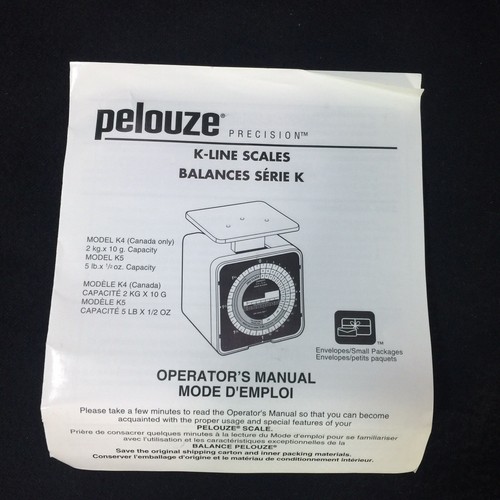 Pelouze K5 5-lb Capacity Radial Dial Mechanical Package Scale in Box - Picture 7 of 8