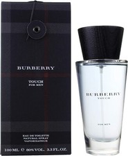 Touch by Burberry for Men EDT 3.3 FL OZ/100ML Original Natural Spray New In Box