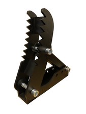 Baggerdaumen Holzgreifer Niederhalter Greifer Bagger-Zange für Minibagger