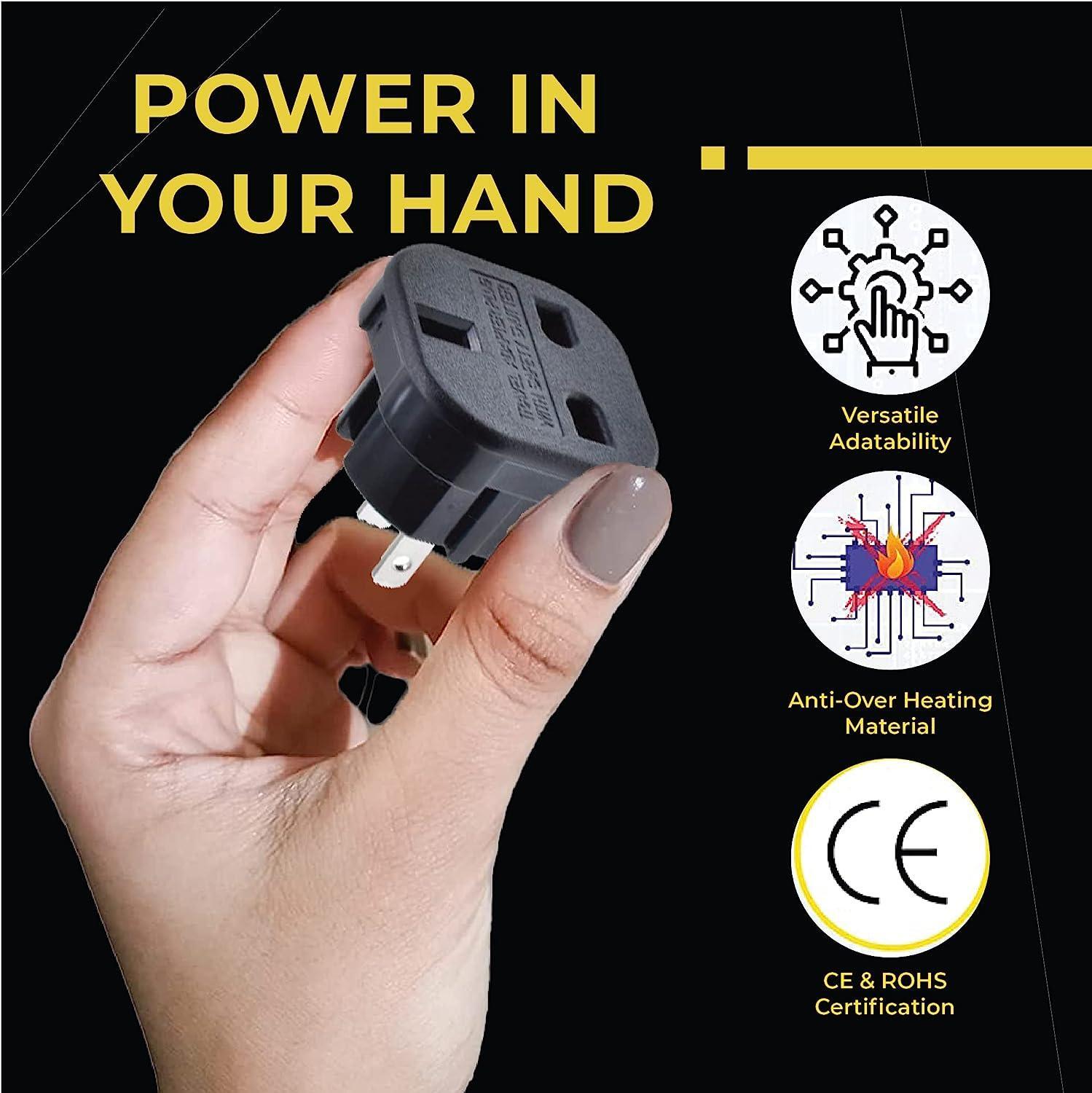 5 x UK to Thailand Trinidad Power Adaptor Plug Converter Travel Adapter