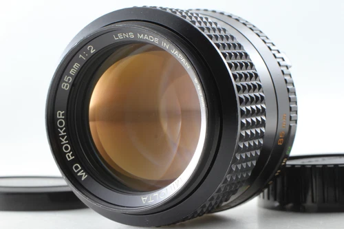 [MINT] Minolta MD Rokkor 85mm f/2 Portrait MF Lens For MC MD SR Mount From JAPAN