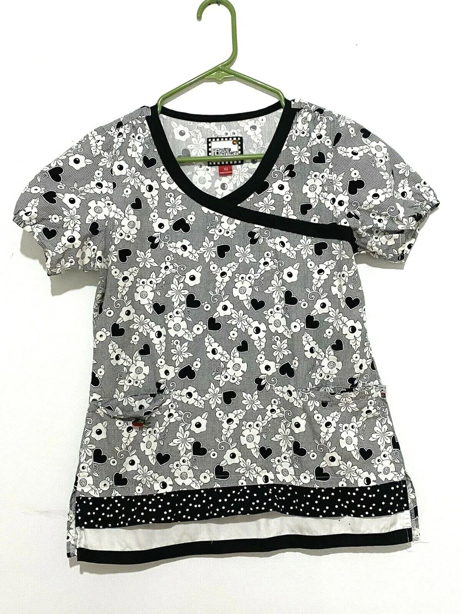 Mary Engelbreit Scrub Top Size XS eBay
