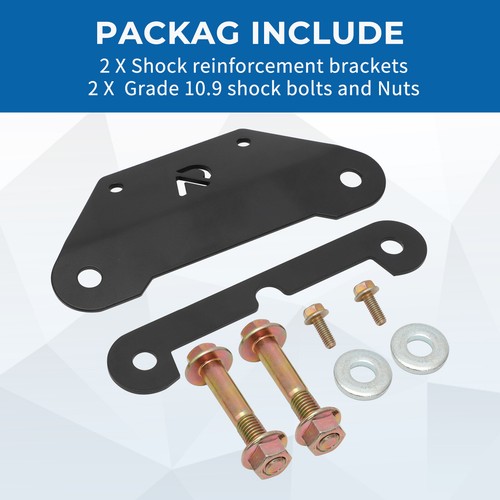 Engine Front Shock Braces Shock Bolts Nuts Set For Kawasaki KRX 1000 2020-2021 - Picture 6 of 12
