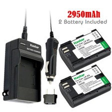 LPE6 Battery  Regular Charger for Canon EOS 6D, 7D, 7D Mark II, 60D, 60Da, 70D