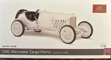 1924 Mercedes Benz Targa Florio, CMC M-206, 1/18, Sealed, Limited to 600, White.