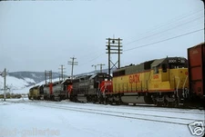 GATX - SD40-2 - #2001 - Original 35mm Slide.