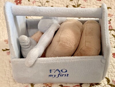 F A O Schwarz My First Tool Box Set Plush Baby Toy Toys R Us