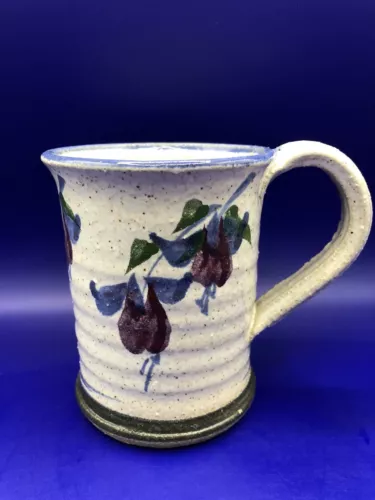 Hand Thrown Studio Art Pottery Coffee Cup Mug