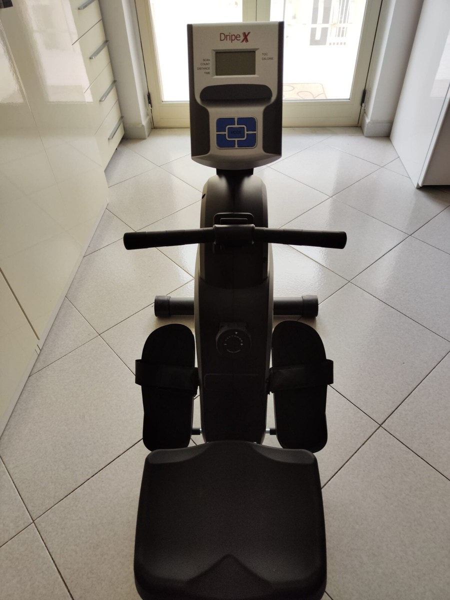 Vogatore Dripex Per Casa - Resistenza Magnetica 15 Livelli, Monitor LCD, Silenzioso E Pieghevole, Nero