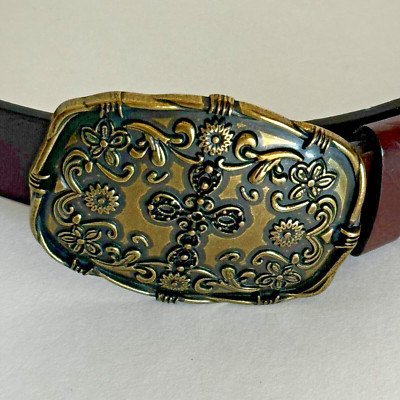 y2k vintage leather belt 個性 モード系 grunge y2k vintage leather