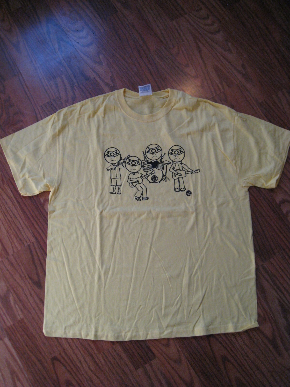 ALTRA Zox Maglietta Bastone Figura Fascia T Shirt T Camicia Non Un Poster CD Record